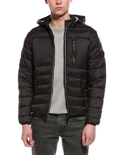 Point Zero Black Ultralight Quilted Jacket for men