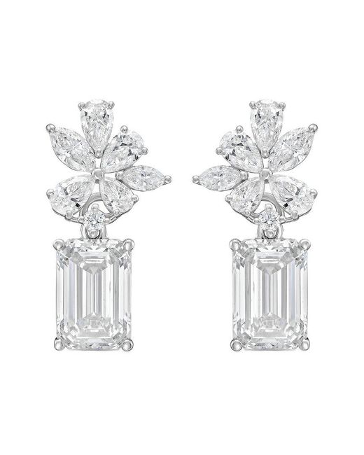 Diana M White Diana M. 14K 10.00 Ct. Tw. Lab-Grown Diamond Earrings