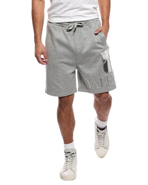 Valentino Gray Lounge Short for men