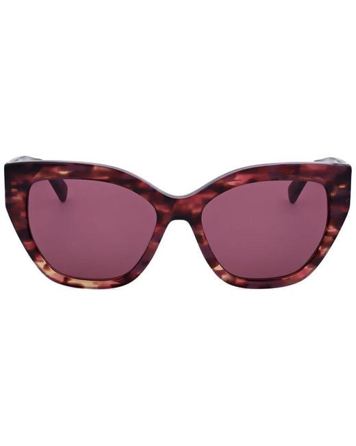 Longchamp Purple 55Mm Sunglasses