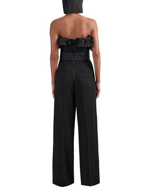 Reiss Black Sabbie Jumpsuit