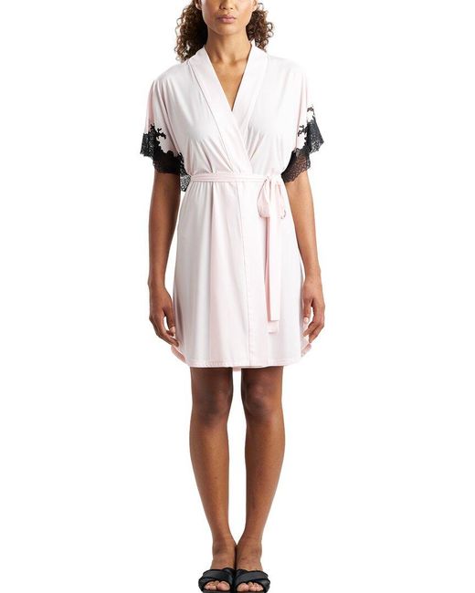 Natori White Enchant Wrap