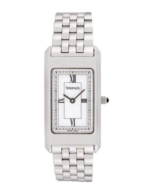 Tiffany & Co White Watch, Circa 2000S (Authentic Pre-Owned)