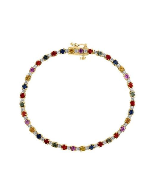 Effy Fine Jewelry White Over 0.11 Ct. Tw. Diamond Bracelet