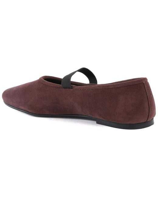 Seychelles Brown Jude Suede Flat