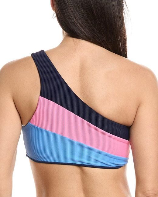 Beach Riot Blue Nina Top