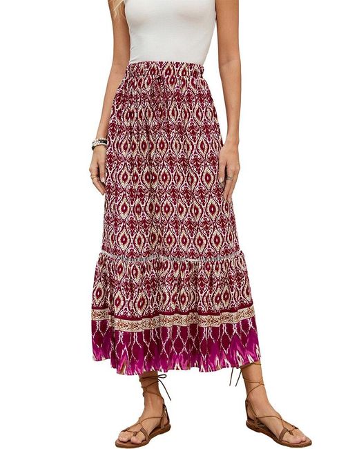 ENJOY PETRA Red Skirt