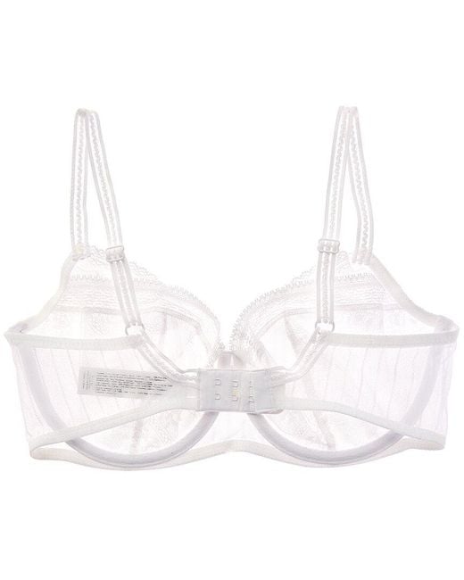 Passionata White Maddie Lace Demi Bra