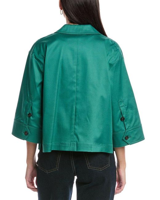 Marella Green Fedora Jacket