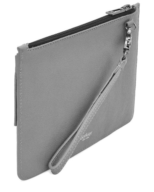 Botkier Gray Cobble Hill Medium Pouch