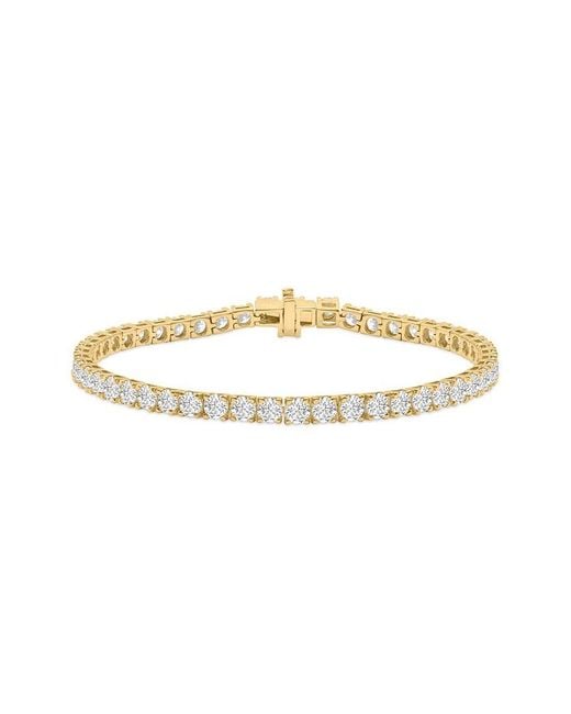 Lab Grown Diamonds Metallic 14K 3.00 Ct. Tw. Lab-Grown Diamond Tennis Bracelet