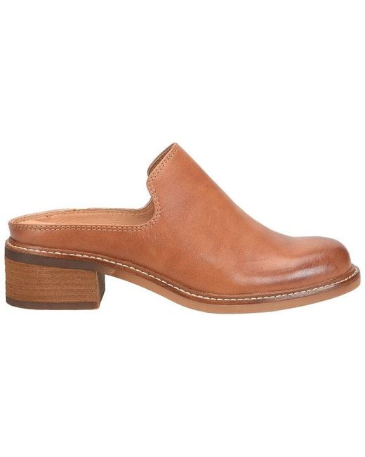Söfft Brown Trinity Leather Mule