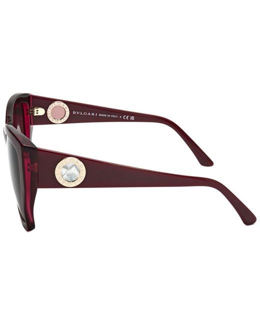 BVLGARI Brown Bv8260 57Mm Sunglasses for men
