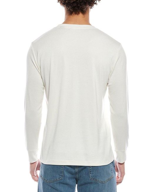 Theory White Essential T-shirt for men