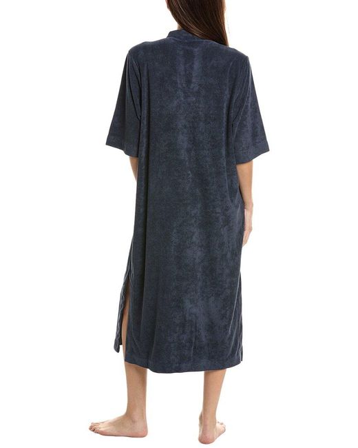 Barefoot Dreams Blue Cozyterry Caftan