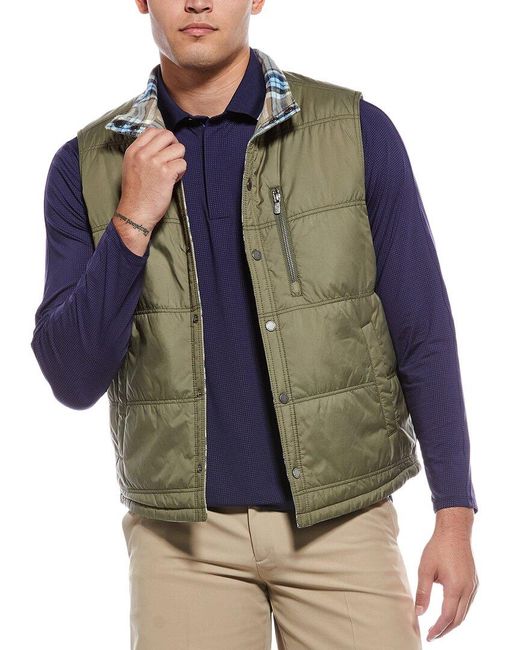 Tommy Bahama Blue Oak Harbor Reversible Vest for men