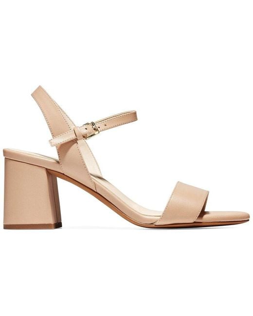 Cole Haan Metallic Josie Leather Sandal