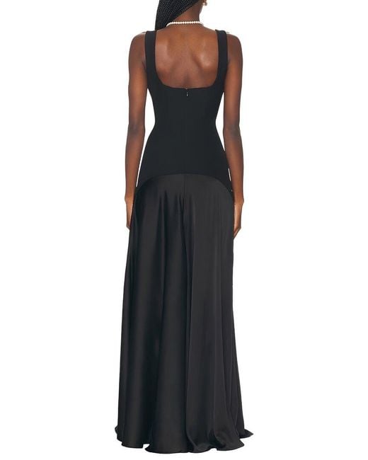Adele Berto Black Maxi Dress