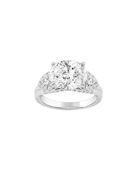 Ethos Creations White Brilliant Bloom 14K 3.75 Ct. Tw. Lab-Grown Diamond Bridal Ring