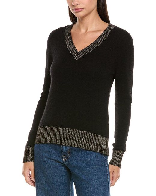 Maison Heritage Black Zephana Cashmere Sweater