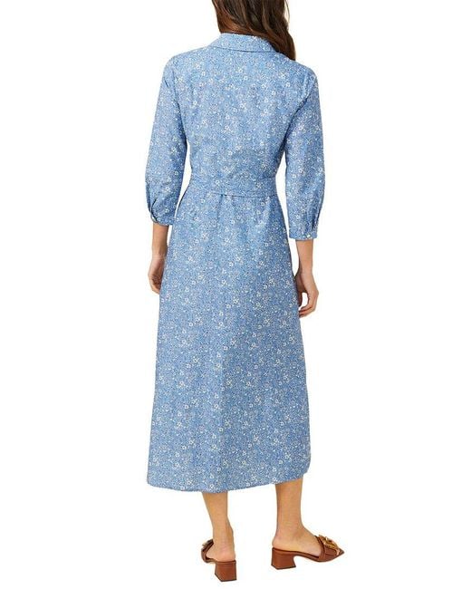 J.McLaughlin Blue Paloma Midi Dress
