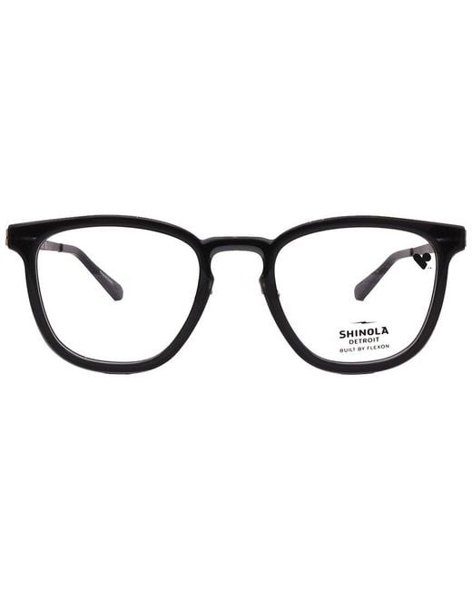 Shinola Black Sh37001 50Mm Optical Frames