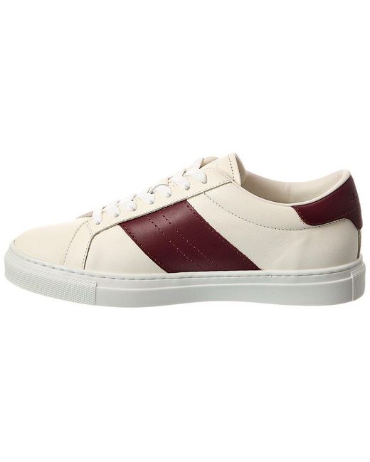Bally Pink Hedey Leather Sneaker