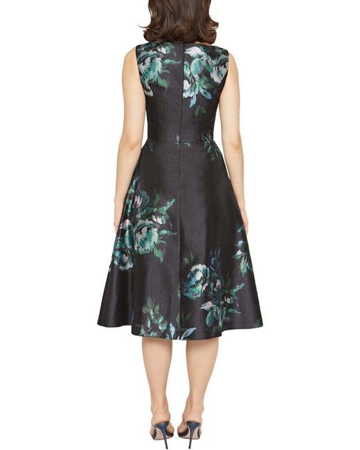 Kay Unger Multicolor Brooke Midi Dress