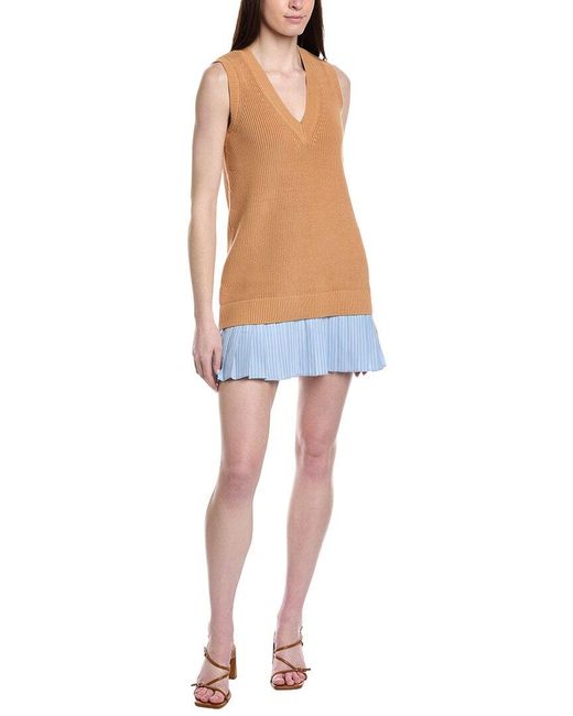 Cinq À Sept Blue Indiana Prestyled Dress