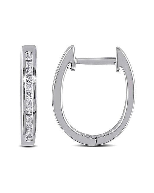 Rina Limor White 0.24 Ct. Tw. Diamond Earrings