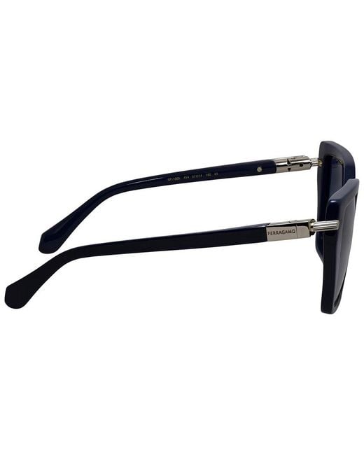 Ferragamo Blue Sf 1106S 57Mm Sunglasses