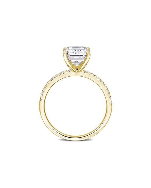 Lab Grown Diamonds White Created Forever 14K 3.11 Ct. Tw. Lab-Grown Diamond Solitaire Ring
