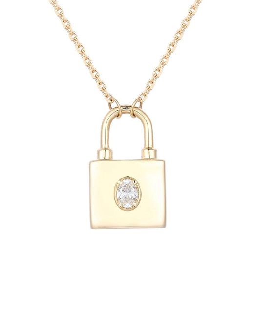 Gregg Ruth White 14K 0.14 Ct. Tw. Diamond Pendant