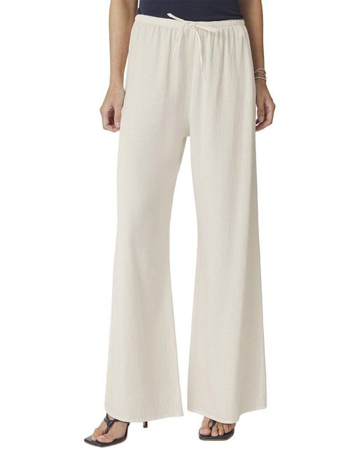 Splendid Natural Valerie Linen-Blend Pant
