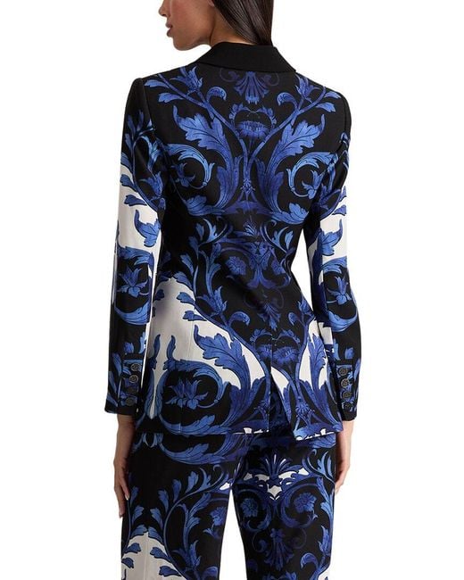 Alice + Olivia Blue Breann Blazer