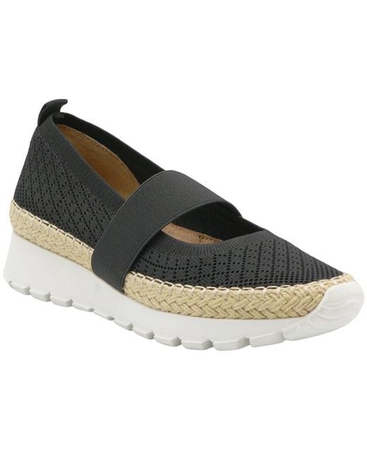 Adrienne Vittadini Blue Percy 1 Sneaker