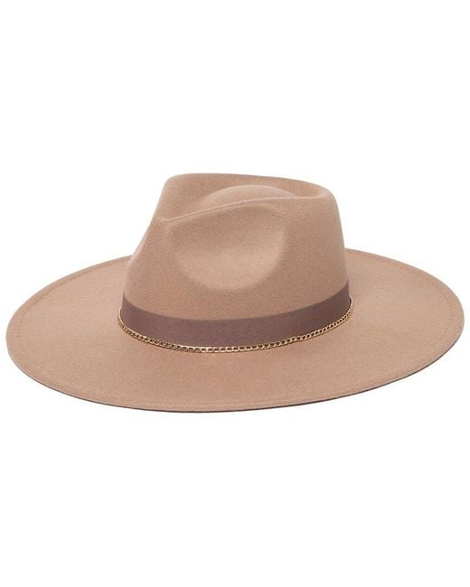 San Diego Hat Natural Fedora