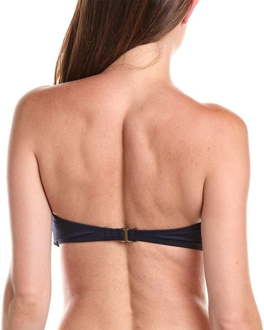 Kate Spade Blue Ring Front Bra Top