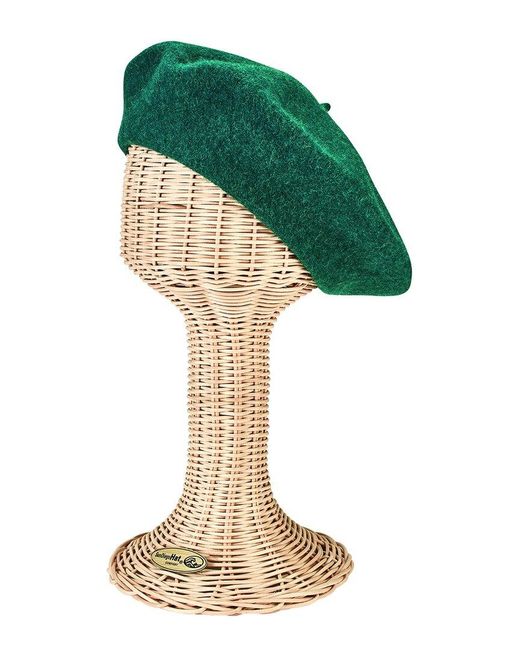 San Diego Hat Green Wool Beret