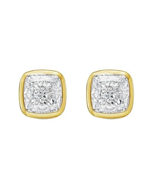 Diana M White Diana M. 14K 2.00 Ct. Tw. Lab-Grown Diamond Stud Earrings