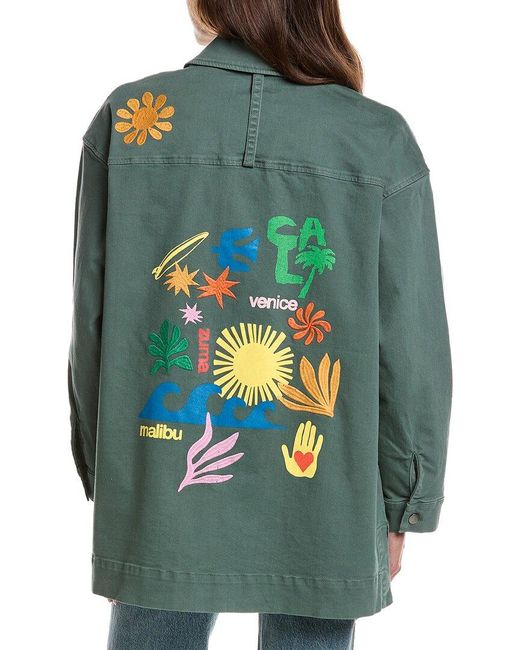 Electric and Rose Green Chore Jacket