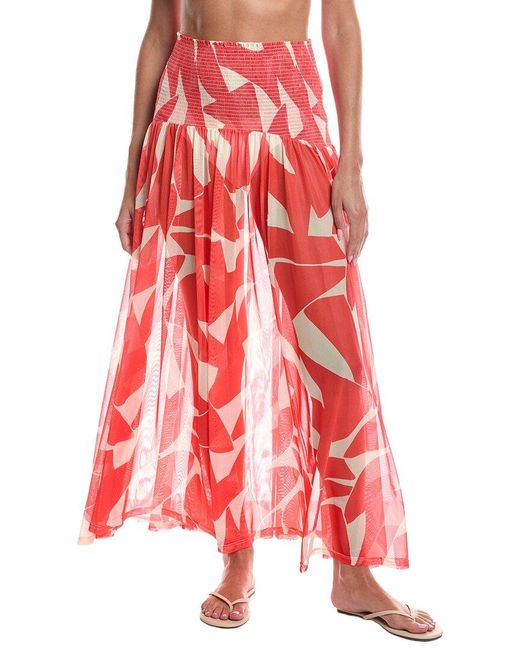 Hutch Red Rivi Cover-Up Skirt