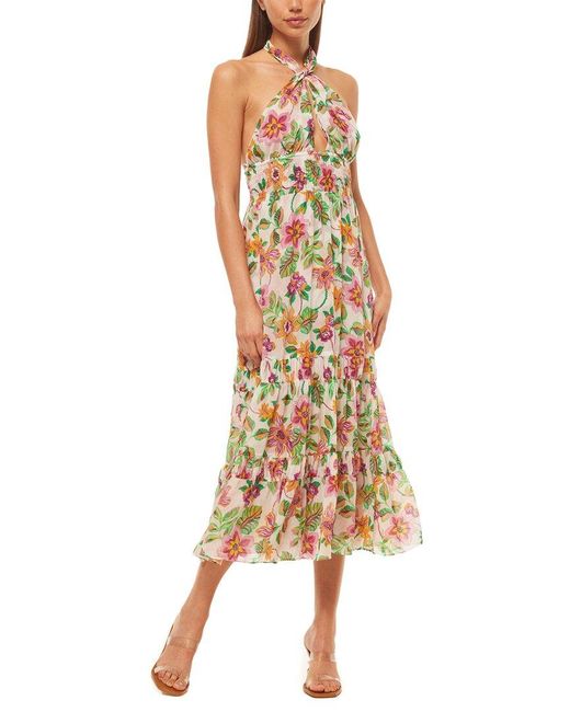 MISA Los Angles Metallic Karolina Dress
