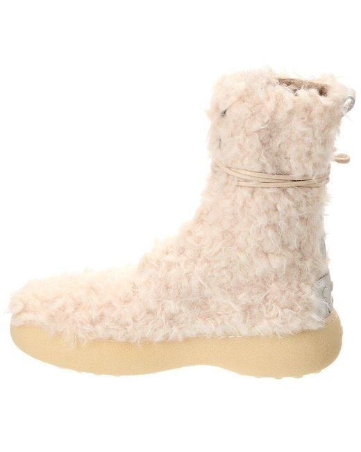 Tod's Natural Gommini Cassetta Leather Boot