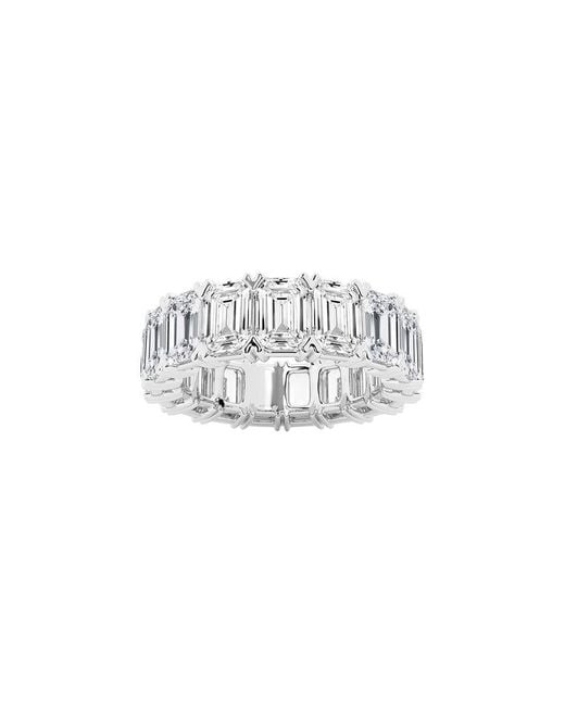 Lab Grown Diamonds White 14K 10.00 Ct. Tw. Lab Grown Diamond Eternity Ring
