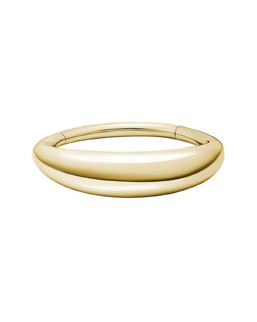 Italian Gold Metallic 14k Bangle Bracelet
