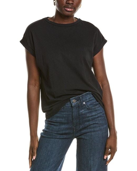 Reiss Black Tereza T-Shirt