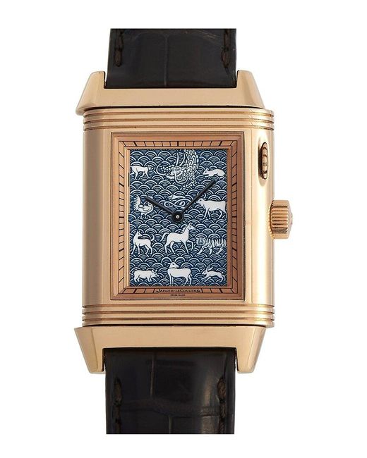Jaeger-lecoultre Black Reverso Watch, Circa 2013 (Authentic Pre-Owned) for men