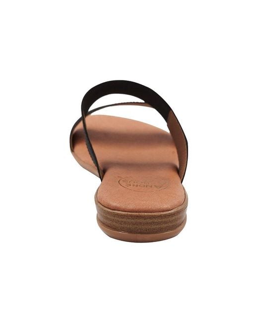 Andre Assous Brown Nalen Sandal