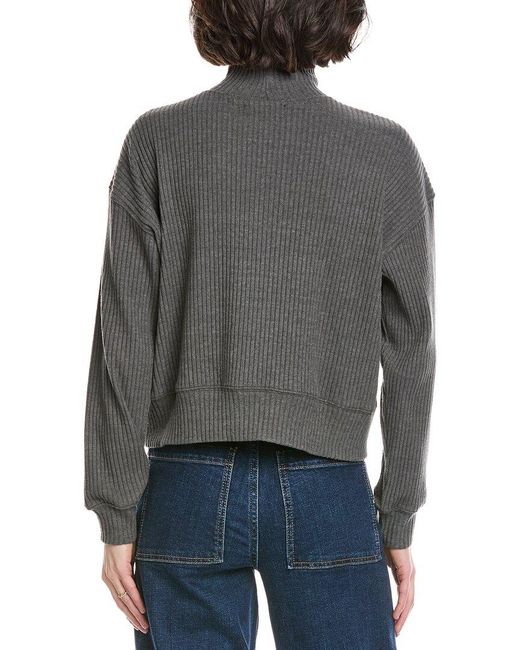 Velvet By Graham & Spencer Gray Georgia Top